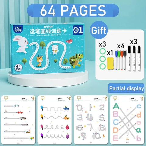Magical Tracing Workbook Enhance Learning & Creativity