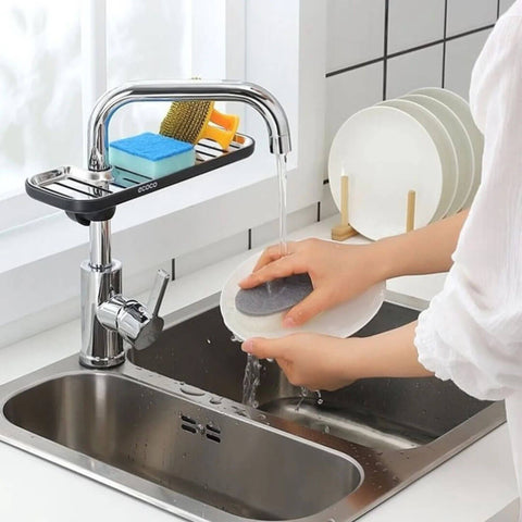 Premium faucet rack