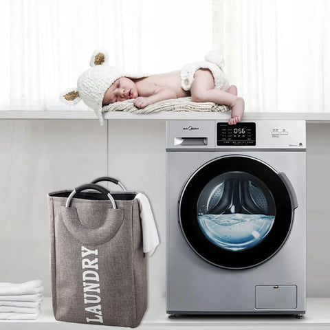 Heavy Duty Foldable Laundry Basket