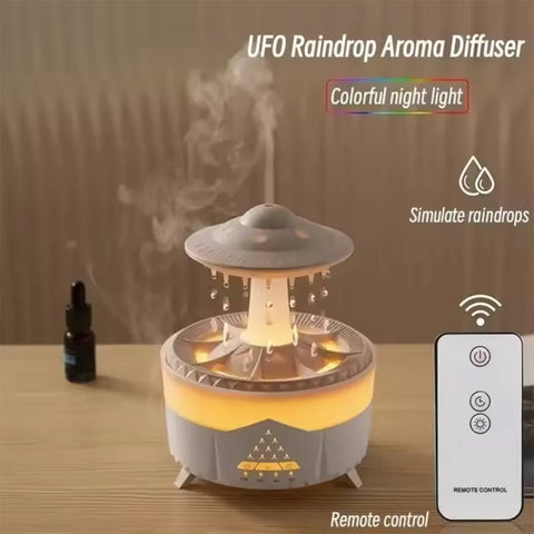 Rain Drop Flame Aroma Diffuser – 360ml