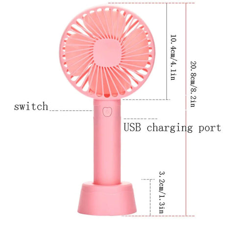 Rechargeable Mini Handheld Fan