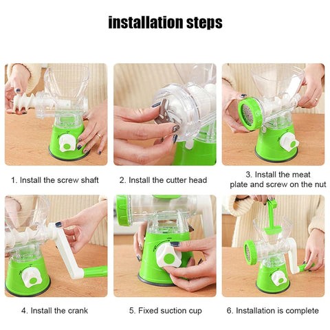 Manual Meat Mincer Grinder