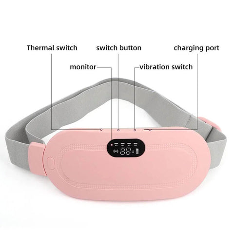 Periods Cramp Relief Belt Heating Massager
