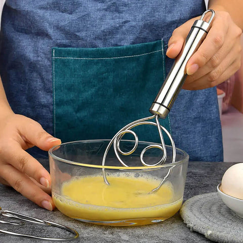Stainless Steel Dough Whisk Mixer