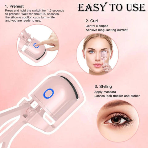 Safe Electric Eyelash Curling Tool