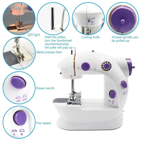 Portable Mini Electric Sewing Machine