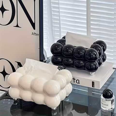 Bubble Cloud Design Tissue Box