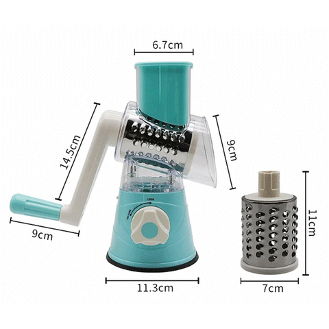 Rotary Slicer Grinder Combo