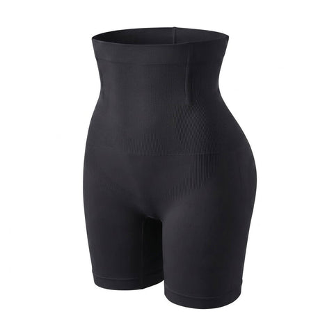 High Waist Body Shaper Shorts Black