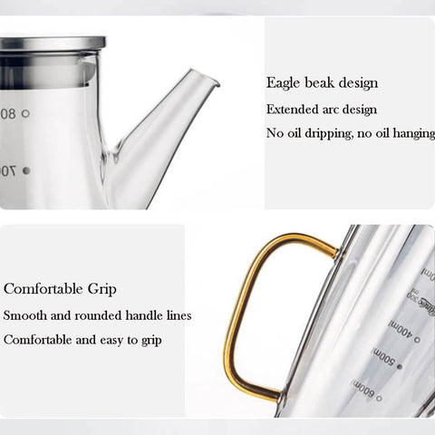 700ML Oil Dispenser Bottle for Kitchen