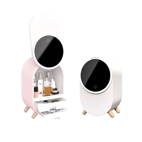 Cosmetic Case with Smart Touch LED