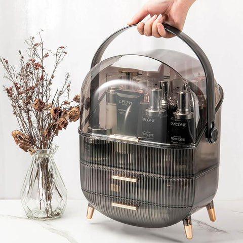 Transparent Cosmetic And Skincare Organizer