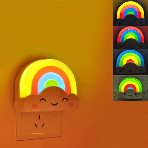 LED rainbow night lamp