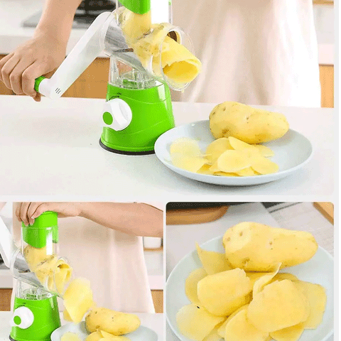 Rotary Slicer Grinder Combo