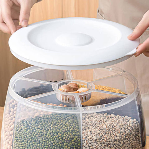 360° Rotatable 6-in-1 Cereal Dispenser