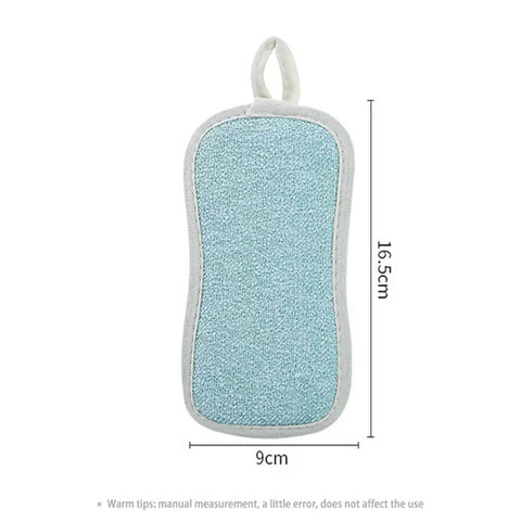 Double Sides Scrub Magic Dishwasher Sponge