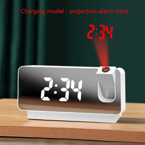LED Digital Projection Alarm Clock