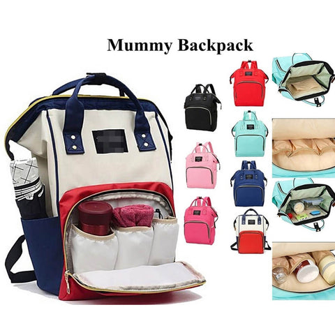 Large Capacity Mummy Bag Maternity Nappy Bag