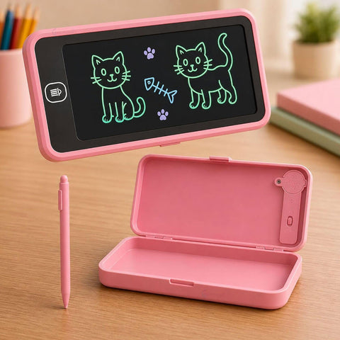 LCD Writing Tablet Pencil Box