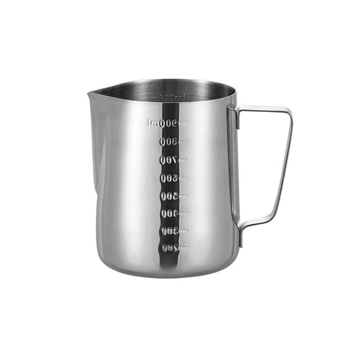 Milk frothing jug for coffee