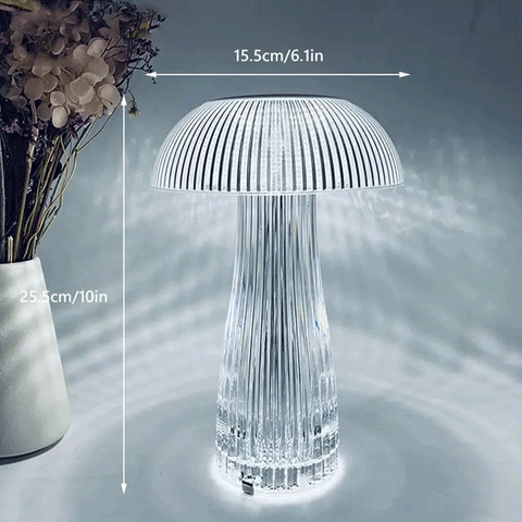 Touch Led Mushroom Crystal Lamp