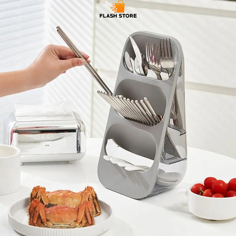 3 Layer Multifunctional Cutlery Organizer