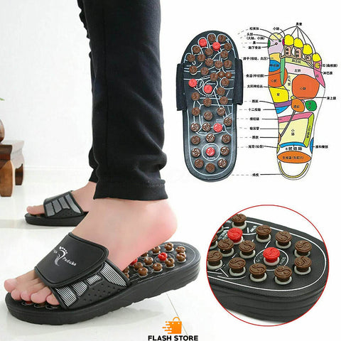 Adjustable Acupressure Slippers With Socks