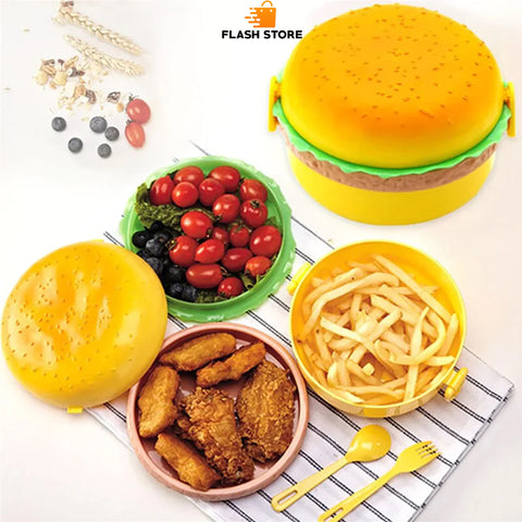 Kids Burger Lunch Box