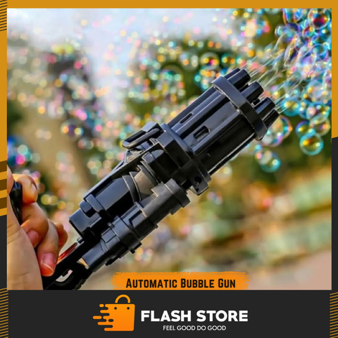 Automatic Bubble Motor Gun for Kids