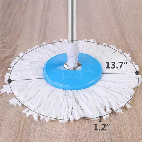 Spin360° Mop With Bucket Dual Mop Heads Floor