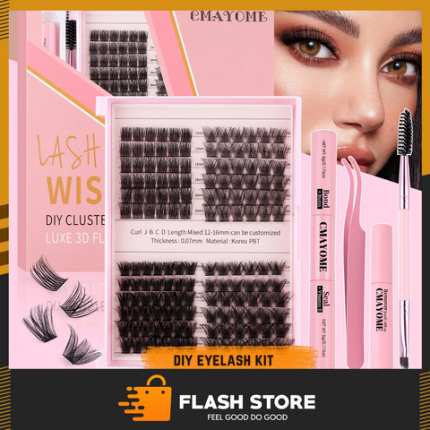 Premium Eyelash Extensions Kit - DIY