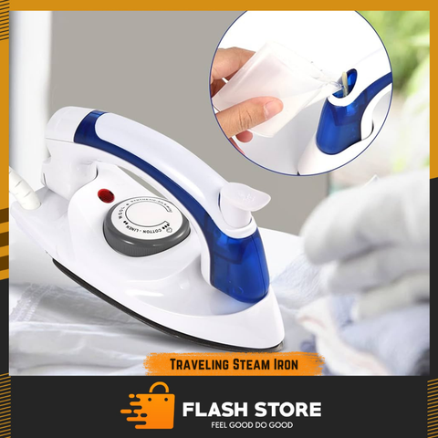 Flat Folding Traveling Steam Iron