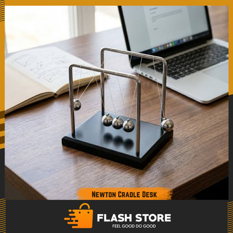Newton Cradle Physics Desk Toy for Stress Relief