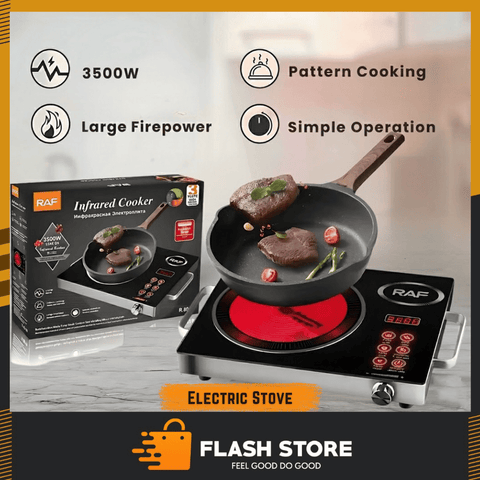 RAF Multifunction Digital and Infrared Hot Plate Infrared Induction 2200w Stove