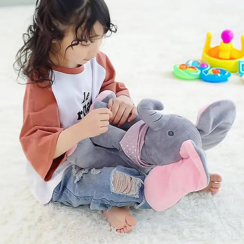 Peek-a-Boo Musical Singing Elephant Toy