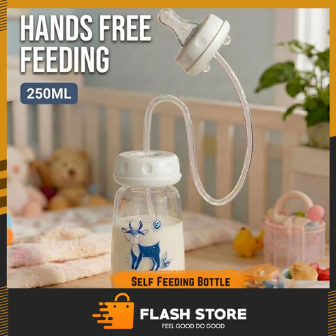 Hands Free Self Feeding Bottle - 250ml