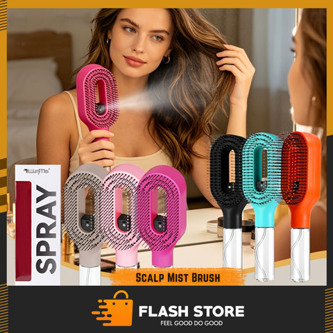 Smart Scalp Mist Spray Brush