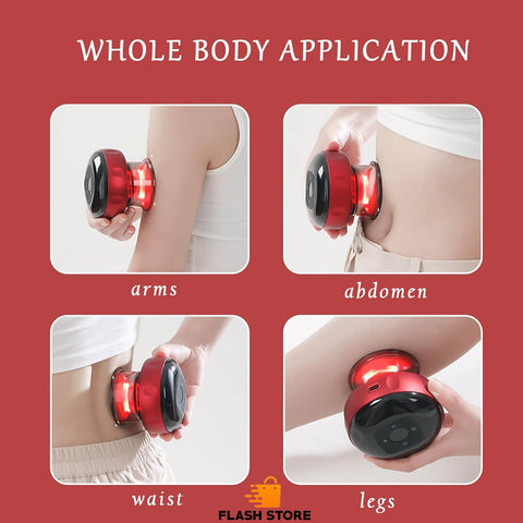 3 In 1 Electric Smart Cupping Massager with Heat Therapy