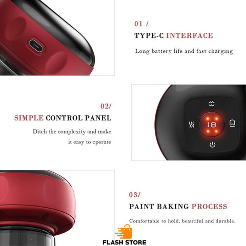 3 In 1 Electric Smart Cupping Massager with Heat Therapy