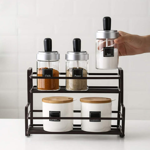 2-Tier Spice Seasoning Rack