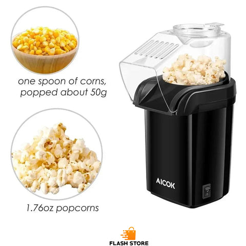Electric Popcorn Maker Hot Air Popper