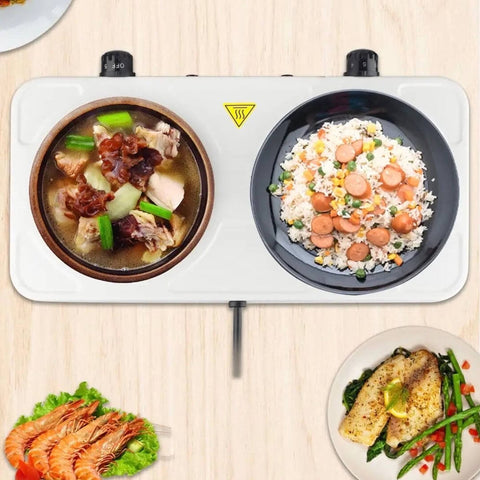 Double Burner Electric Stove Stainless Steel Induction Cooker