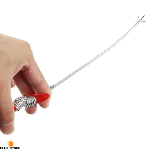 Sink Cleaning Tool Hair Blockage Remover (Pack of 02)