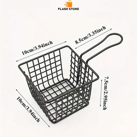 French Fries Basket Small Cube