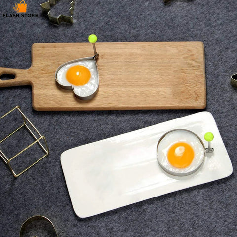 Stainless Steel Egg Molds 4 Pcs Set For Kitchen