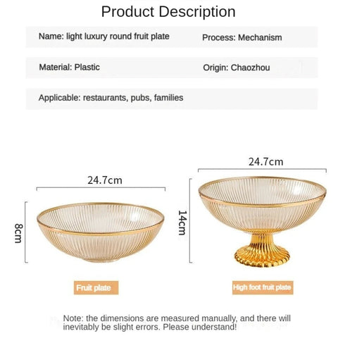 Luxury Fruit And Serving Tray