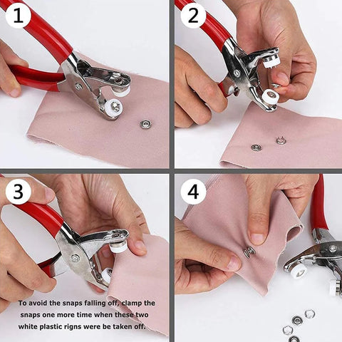 Metal Snap Button Plier Hand Press