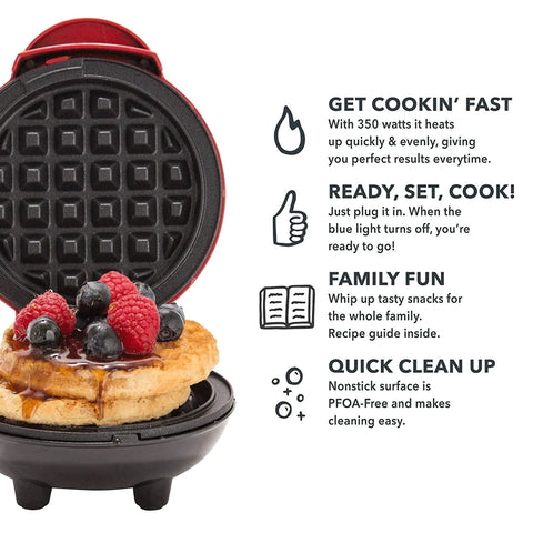 Mini Electric Waffle Maker