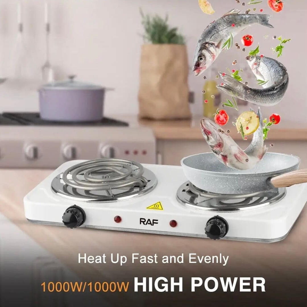 Double Burner Electric Stove Stainless Steel Induction Cooker ...