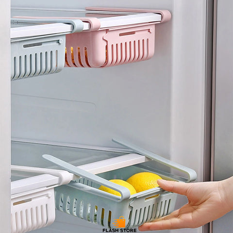 Expandable Fridge Storage Basket